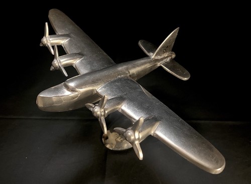 Vintage flying boat seaplane - flying,